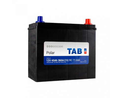 Акумулятор Tab  Polar JIS 55Ah 490A R+