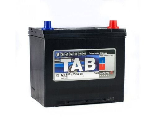 Акумулятор Tab  Polar JIS 65Ah 650A R+