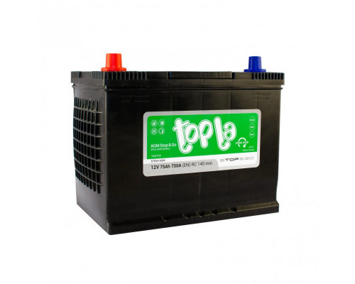 Акумулятор Topla Top Jis AGM Start&Stop 75Ah 750A L+