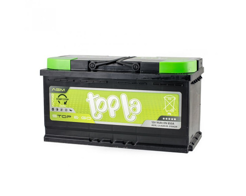 Акумулятор Topla Top AGM Start&Stop 95Ah 850A R+