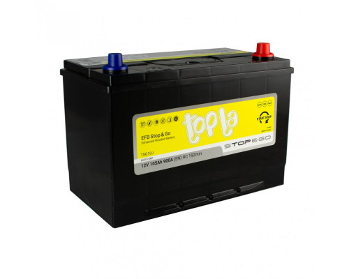 Акумулятор Topla Top EFB Jis Stop &Go  105Ah 900A R+