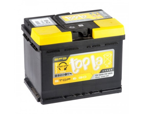 Акумулятор Topla Top EFB Stop&Go  60Ah 580A R+