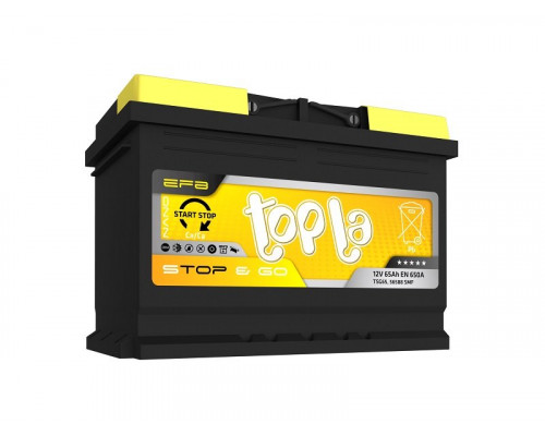 Акумулятор Topla Top EFB Stop&Go  65Ah 650A R+