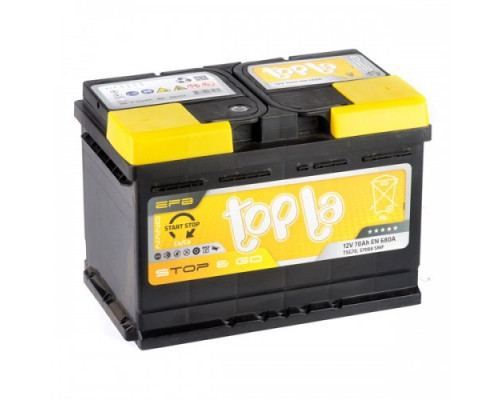Акумулятор Topla Top EFB  Stop &Go  70Ah 680A R+