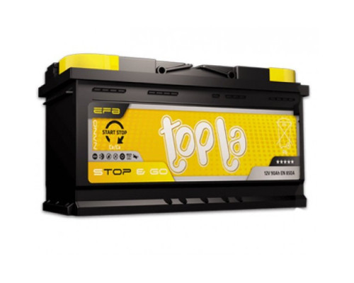 Акумулятор Topla Top  EFB  Stop &Go  90Ah 850A R+