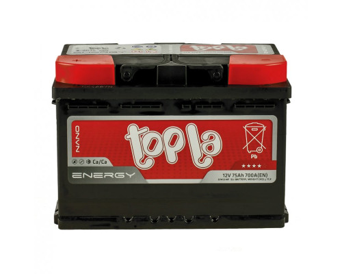 Акумулятор Topla Energy 75Ah 700A L+