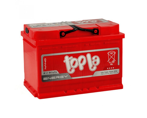 Акумулятор Topla Energy 75Ah 700A R+